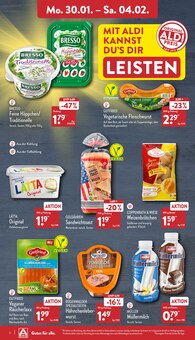 Camembert Angebot im ALDI Nord Prospekt, gültig von 30.01.2023 bis 04.02.2023 Camembert Angebot im aktuellen ALDI Nord Prospekt auf Seite 6