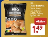 Mini-Brötchen von BBQ im aktuellen ALDI SÜD Prospekt