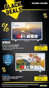 Fernseher im aktuellen METRO Prospekt (Lingen (Ems)) Fernseher im METRO Prospekt "Wochenangebote SCO + Charity" mit 26 Seiten (Lingen (Ems))