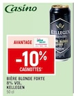 Bière blonde forte 8% vol. - Kellegen dans le catalogue Petit Casino