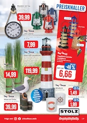 Laterne im Kaufhaus Stolz Prospekt in Rostock Aktueller Kaufhaus Stolz Prospekt mit Laterne, "STOLZ. Das Kaufhaus im Norden.", Seite 25