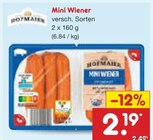 Mini Wiener im Angebot bei Netto Marken-Discount in Recklinghausen Mini Wiener Angebote von Hofmaier bei Netto Marken-Discount Recklinghausen für 2,19 €