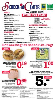 Gutscheine im E center Prospekt "Aktuelle Angebote" mit 81 Seiten (Mannheim)