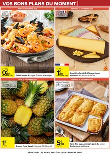 Promo Ananas dans le catalogue Carrefour du moment à la page 24