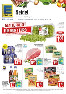Aktueller EDEKA Prospekt (Neukirchen (Sulzbach-Rosenberg), 38 Seiten zum blättern EDEKA Prospekt Wir lieben Lebensmittel! mit 38 Seiten