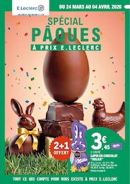 Prospectus Supermarchés E.Leclerc en cours, SPÉCIAL PÂQUES À PRIX E.LECLERC, 112 pages, 24/03/2026 - 04/04/2026 Catalogue Supermarchés E.Leclerc en cours à Castelnau-de-Montmiral et alentours, SPÉCIAL PÂQUES À PRIX E.LECLERC, 112 pages, 24/03/2026 - 04/04/2026