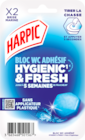 BLOCS ADHÉSIFS WC HARPIC - HARPIC en promo chez Auchan Hypermarché Thionville à 2,50 €
