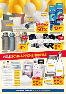 Rusta Prospekt der KW 34 "Viele Schnäppchenpreise" Aktueller Rusta Prospekt "Viele Schnäppchenpreise" Seite 2 von 16 Seiten