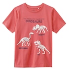 Shirt im Ernstings family Prospekt Jungen T-Shirt mit Dino-Motiven im aktuellen Ernstings family Prospekt für 6,99 €