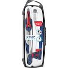 Coffret compas Stop Système 3 pièces - MAPED dans le catalogue Carrefour