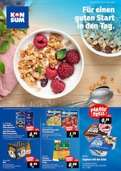 Konsum Supermarkt Prospekt der aktuellen Woche mit 12 Seiten, gültig von 16.02.2026 bis 21.02.2026, in Radebeul und Umgebung Aktueller Konsum Supermarkt Prospekt in Radebeul und Umgebung, "Preisparade" mit 12 Seiten, 16.02.2026 - 21.02.2026