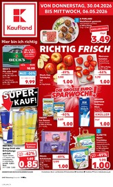 Aktueller Kaufland Supermarkt Prospekt in Mündersbach und Umgebung, "Aktuelle Angebote" mit 62 Seiten, 30.04.2026 - 06.05.2026
