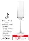 Kelchglas-Serie 'Belfesta' von Zwiesel Glas im aktuellen METRO Prospekt