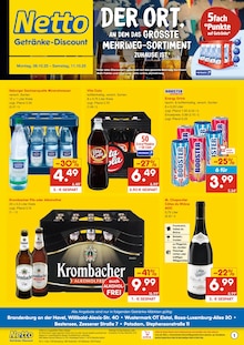 Netto Marken-Discount Prospekt "DER ORT, AN DEM DU IMMER AUSGEZEICHNETE PREISE FINDEST." mit  Seiten (Potsdam)