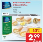 Aktuelles Mini Zitronen- oder Erdbeerröllchen Angebot bei Netto Marken-Discount in Nürnberg ab 2,99 €