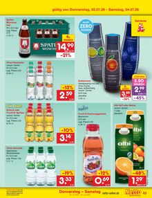 Volvic im Netto Marken-Discount Prospekt "Aktuelle Angebote" mit 68 Seiten (Rostock)