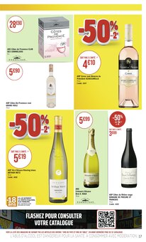 Promo Vin Rosé dans le catalogue Casino Supermarchés du moment à la page 17