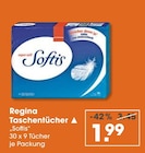 Taschentücher von Regina für 1,99 € bei V-Markt im Angebot Taschentücher von Regina im aktuellen V-Markt Prospekt
