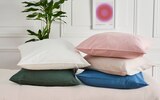 Linge de lit "Uni coton" - TEX BASIC en promo chez Carrefour Alès à 6,99 €