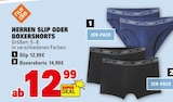E center Mannheim - HERREN SLIP ODER BOXERSHORTS Angebot im Prospekt HERREN SLIP ODER BOXERSHORTS bei E center im Mannheim Prospekt für 12,99 €