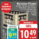Pilsener bei EDEKA im Gütersloh Prospekt für 9,99 €