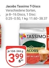 Tassimo T-Discs Angebote von Jacobs bei GLOBUS Mannheim für 3,99 €