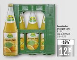 Orangen Saft im Angebot bei Marktkauf in Ulm Orangen Saft Angebote von Sonnländer bei Marktkauf Ulm für 12,99 €