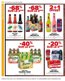Offre Bière blanche dans le catalogue Carrefour du moment à la page 8