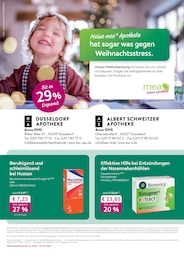 mea - meine apotheke Prospekt für Düsseldorf: "Unsere Dezember-Angebote", 4 Seiten, 01.12.2024 - 31.12.2024