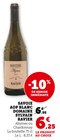 Savoie AOP Blanc - Domaine Sylvain Ravier en promo chez Hyper U Combs-la-Ville à 6,25 €