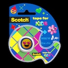 Scotch - Dévidoir adhésif Kids Invisible - 19 mm x 15 m - blister - 3M en promo chez Bureau Vallée Scotch - Dévidoir adhésif Kids Invisible - 19 mm x 15 m - blister - 3M dans le catalogue Bureau Vallée