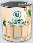Cœurs de palmiers - U - U Express à Drancy Cœurs de palmiers - U en promo chez U Express Drancy à 3,18 €