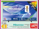 QLED-4K-UHD-TV im Angebot bei Marktkauf in Mittweida QLED-4K-UHD-TV Angebote von Hisense bei Marktkauf Mittweida für 239,99 €