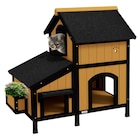 PawHut Katzen-Zubehör gelb Holz B/H/L: ca. 65x96x85,5 cm für 107,99 € bei POCO im Angebot PawHut Katzen-Zubehör gelb Holz B/H/L: ca. 65x96x85,5 cm im aktuellen POCO Prospekt