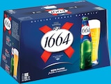Bière Blonde - 1664 en promo chez Intermarché Hyper Toulon à 7,52 €