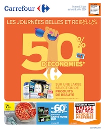 Prospectus Carrefour à Plaisir "Les journées belles et rebelles", 92 pages, 25/06/2024 - 08/07/2024