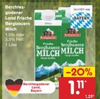 Frische Bergbauern Milch von Berchtesgadener Land im aktuellen Netto Marken-Discount Prospekt für 1,11 €