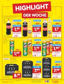 Coca Cola im aktuellen Netto Marken-Discount Prospekt (Straubing) Coca Cola im Netto Marken-Discount Prospekt "Aktuelle Angebote" mit 44 Seiten (Straubing)