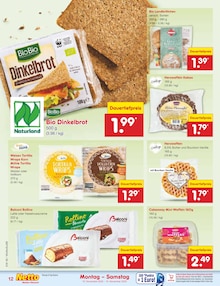 Brot im aktuellen Netto Marken-Discount Prospekt (Wiesbaden) Brot im Netto Marken-Discount Prospekt "Aktuelle Angebote" mit 63 Seiten (Wiesbaden)