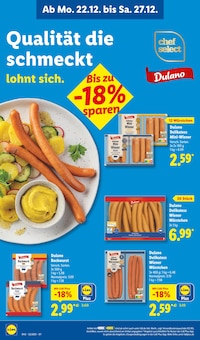 Wiener Würstchen im aktuellen Lidl Prospekt (Leipzig) Wiener Würstchen im Lidl Prospekt "LIDL LOHNT SICH" mit 57 Seiten (Leipzig)