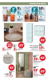 Promos Pouf dans le catalogue "La maison À PRIX BAS" de Super U Pouf en promo dans le catalogue Super U à la page 7
