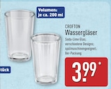 ALDI Nord Herrnburg - Wassergläser Angebot im Prospekt Wassergläser bei ALDI Nord im Herrnburg Prospekt für 3,99 €