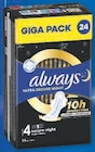Serviettes hygiéniques Always Ultra - ALWAYS dans le catalogue Super U