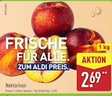 Nektarinen im aktuellen ALDI Nord Prospekt