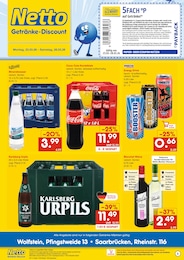 Netto Marken-Discount Prospekt für Saarbrücken: "DER ORT, AN DEM DU IMMER AUSGEZEICHNETE PREISE FINDEST.", 2 Seiten, 23.03.2026 - 28.03.2026