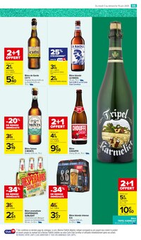 Promo Bière Belge dans le catalogue Carrefour Market du moment à la page 57