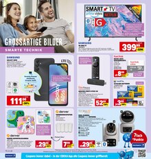 Fernseher im aktuellen E center Prospekt (Ulm) Fernseher im E center Prospekt "Aktuelle Angebote" mit 62 Seiten (Ulm)