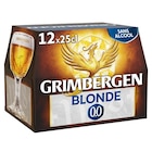 Bière d'Abbaye sans alcool - GRIMBERGEN en promo chez Carrefour Grigny à 9,79 €