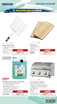 Gasgrill im METRO Prospekt "Wochenangebote + Flash Deal + Metro Markets" mit 27 Seiten (Regensburg)