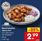 Aktuelle Hähnchen Angebote bei Netto Marken-Discount in Heilbronn Aktuelles Geschnetzeltes „Gyros Art“ Angebot bei Netto Marken-Discount in Heilbronn ab 2,99 €